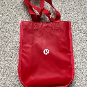 Lululemon Reusable Red EMPTY BAG 9.5in x 11.5in
